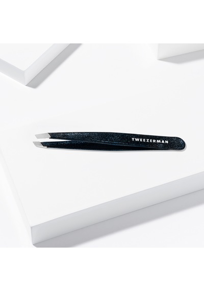 Tweezerman Slant Tweezer Dusted Onyx - Işıltılı Siyah Oniks Cımbız