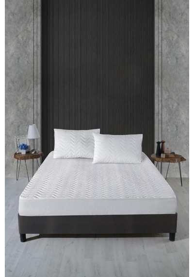 Alez Kapitone Fitted Yatak Koruyucu 160 200 Cm Aa