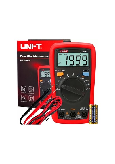 Sh Unit Ut 33a+ 600v Dijital Multimetre Ölçü Aleti Najmaddin