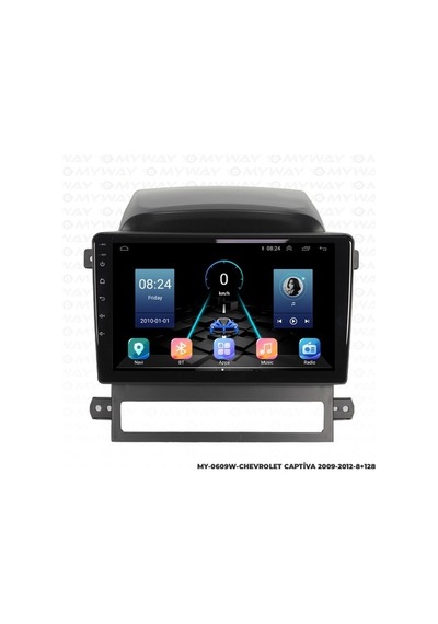 Myway Chevrolet Captiva Android Multimedya Carplay Navigasyon Ekran - 8gb Ram+128 Gb Hdd - Myway