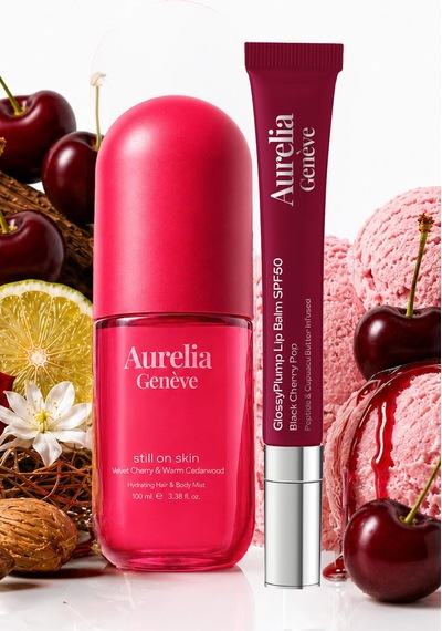 Spf Your Cherry Mood - Güneşten Koruyucu & Dolgunlaştırıcı Etkili Kiraz Renkli Lip Balm & Kadifemsi Vişne Ve Sıcak Sedir Ağacı Kokulu Saç & Vücut Misti