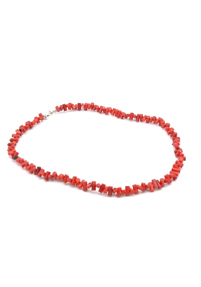 Choker Model Doğal Dal Kırmızı Mercan Kolye Kırmızı