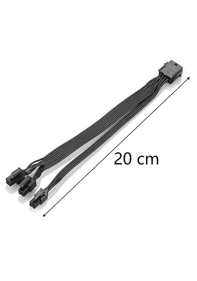 Eps 12v Cpu Dişi To Atx 8+4 Pin Power Supply Çevirici Dönüştürücü