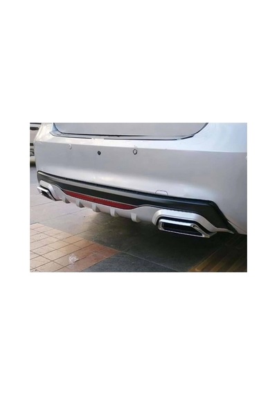 Omsa Line Universal Difüzör Amg Plus G 2 Krom Egzos-gri/mat Siyah Abs