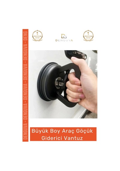 Göçükgiderici Çok Amaçlı Pratik Araba Otomobil Kaporta Vakum Göçük Giderici Vantuz Büyük Boy