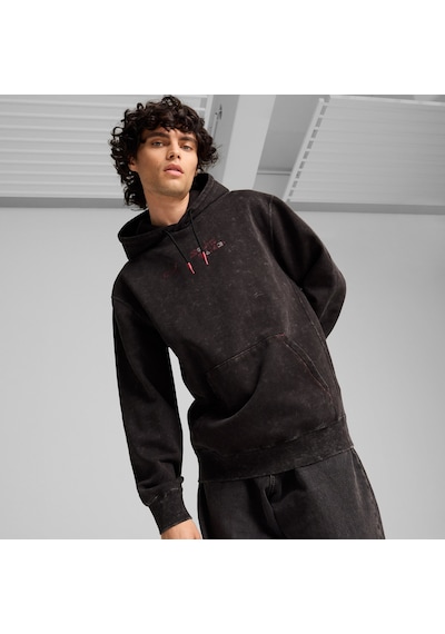Puma X Squid Game Erkek Siyah Sweatshirt Düz 627427 Siyah