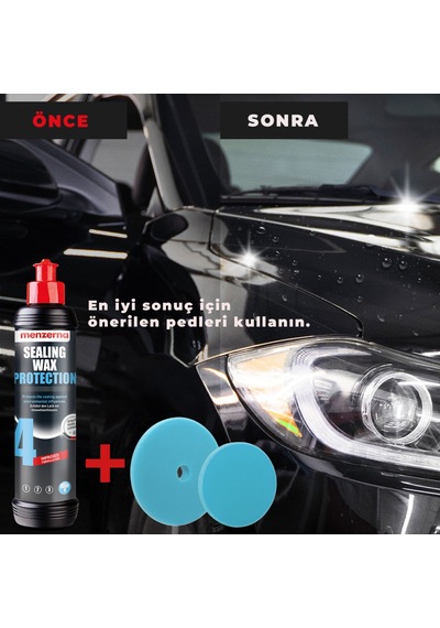 Menzerna Yeni Sealing Wax Protection Boya Koruma Cila - 250 Ml Derin Parlaklık & Maksimum Koruma