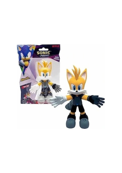 Sonic Super Stretchy Esneyen Figür 15 Cm - Tails Nine