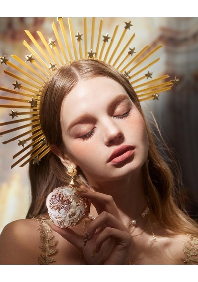 Flower Knows Little Angel Lüks Krem Allık 6 G Allıklar 05 Fingertip Stellar - Sandy Nude