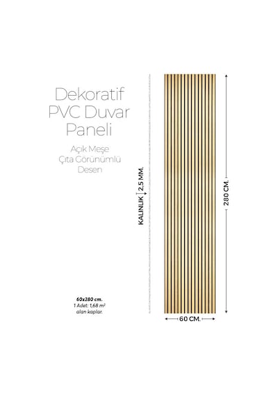 60x280 Duvar Paneli Lambiri Desen ,salon,duvar,tv Ünitesi-meşe,siyah Mt222