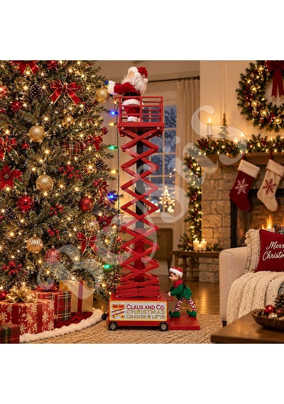 Mr. Christmas Elfli Noel Babalı Işıklı Lift