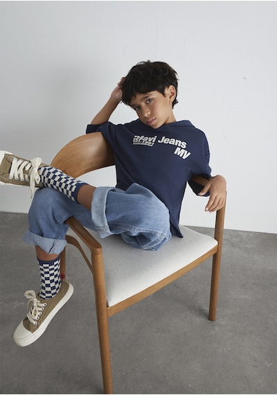 Mavi - Lacivert Sweatshirt 6s10141-82318 Lacivert
