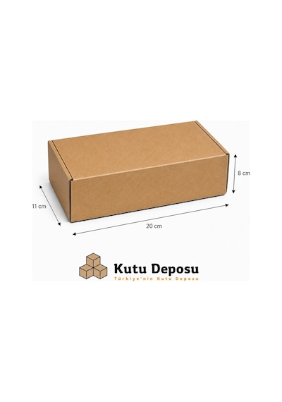 11x20x8 Cm E-ticaret Ve Kargo Kutusu-kilitli 100 Adet 1