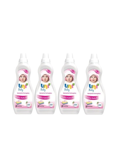 Pudra Kokulu Konstantre Yumuşatıcı 1,2 Lt 4'lü Paket
