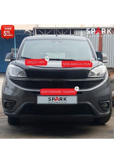 Fiat Doblo 2015-2022 Yıl Aralığı Uyumlu Kaput Rüzgarlığı 4mm
