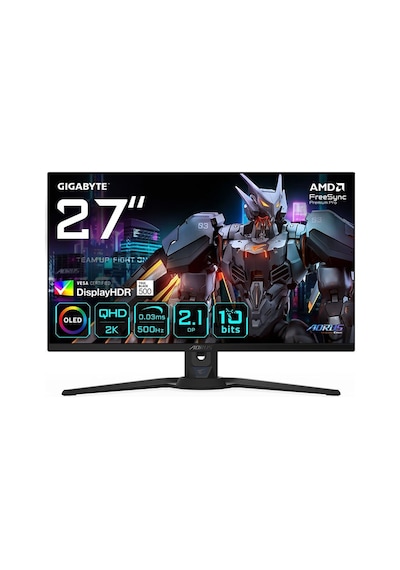 Gigabyte Aorus Fo27q5p 27 0.03ms 500hz Qd-oled 2k G-sync Cece5gıg0034