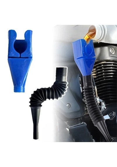 Buffer Oto & Motor İçin Katlanabilir Plastik Motor Yağ Hunisi