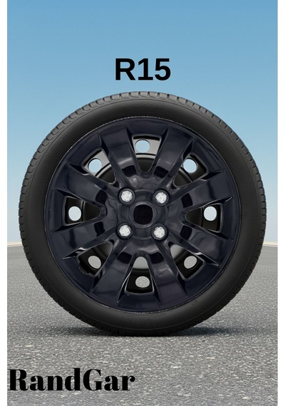 Seat Altea 15 İnç Jant Kapağı 4 Adet Siyah S102 Rand