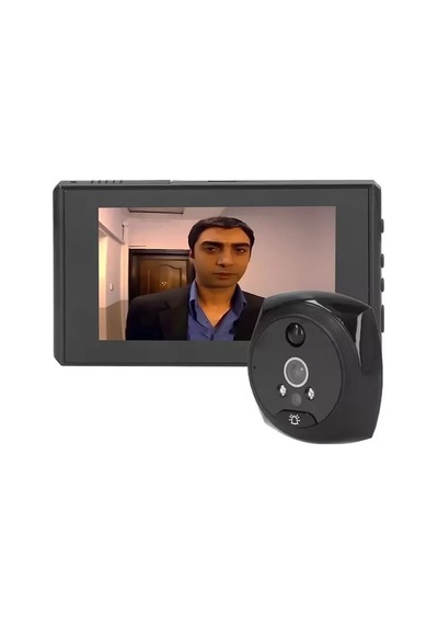 Sh Powermaster Pm-24933 3.5 Inch Kameralı Akıllı Kapı Zili Najmaddin