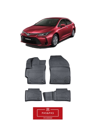 Toyota Corolla 2024 Model 5d Havuzlu Paspas Seti