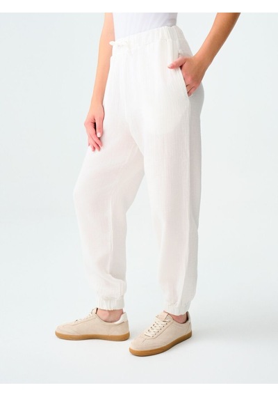 LOFT Regular Fit Kadın Pantolon Lf2031406 Q1.v1 Beyaz