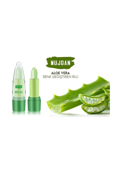 Müjgan Aloe Vera Soothing Gel Sihirli Yeşil Ruj