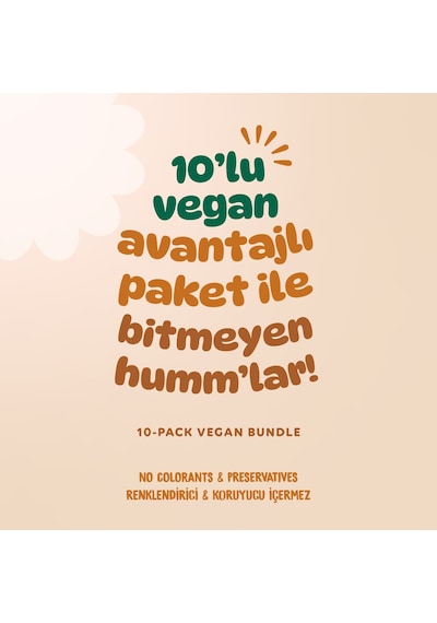 Organik Tatlı & Tuzlu Mola Paketi - 10 Adet 7 Çeşit