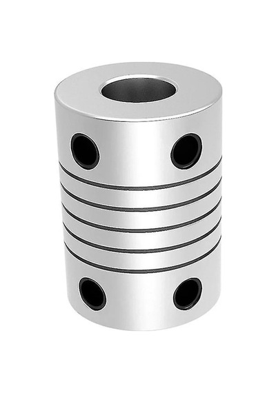 6.35x8mm Esnek Kaplin Alüminyum 3d Yazıcı Cnc Uyumlu