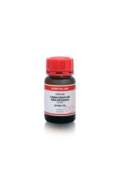 Kimyalab 1-heptane Sulphonic Acid Sodium Salt Anhydrous 100g