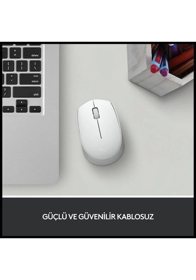 Logıtech 910-006867, M171 White, Usb Nano 2,4g Kablosuz, 1000dpi, Optik, 3 Tuşlu, 12ay Pil Ömrü, Mou Diğer