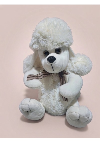 Peluş Uzun Kulaklı Köpek 45 Cm Krem