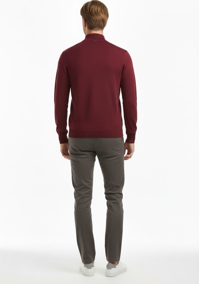 Legato Erkek Triko 6455 Bordo