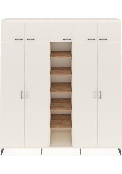 Hyperion Dolap 18 Raflı 9 Kapaklı 220x44x243 Aytaşı-aytaşı/çam Aytası/atlas Çam Hyperion Dolap 18 Raflı 9 Kapaklı 220x44x243 Aytaşı-aytaşı/çam Aytası/atlas Çam