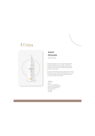 Lovena De Paris Body Peeling 150 ML