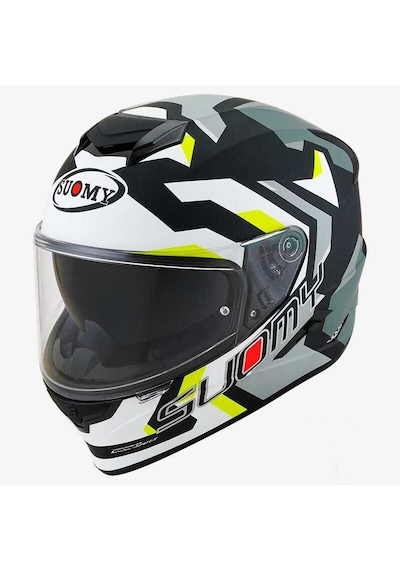 Suomy Stellar Kask Swıft Mat Beyaz Sarı