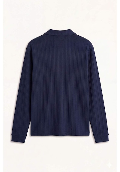 Defacto Regular Fıt Sweatshirt H3317ax26spnv82 Lacivert-nv82