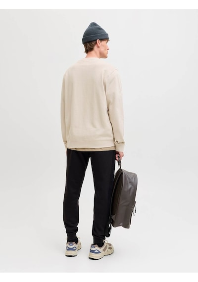 Jack & Jones Jjearchıve Graphıc Sweat Crew Neck Noos Ekru Erkek Sweatshirt 12287995
