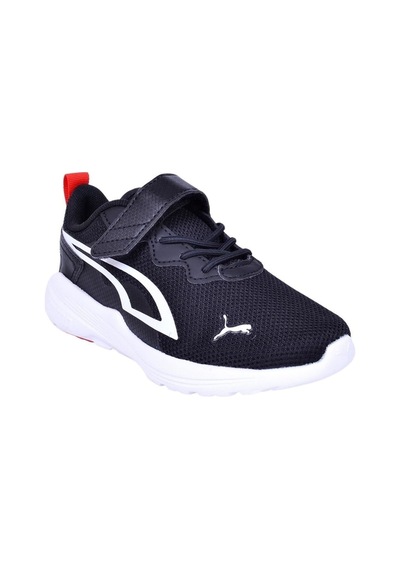 Puma 387387-01 All-day Çocuk Siyah Spor Ayakkabı Siyah