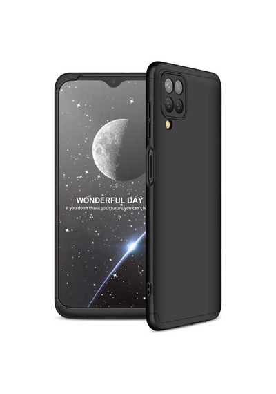 Galaxy M12 Kılıf Zore Ays Kapak Siyah