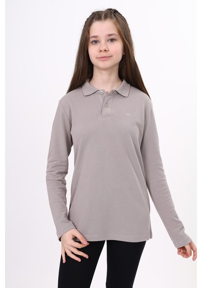Toontoy Kids Toontoy Unisex Çocuk Nakışlı Tişört Kahverengi