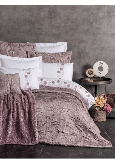 Cotton Box Platinium Çeyiz Seti Theresa Pudra