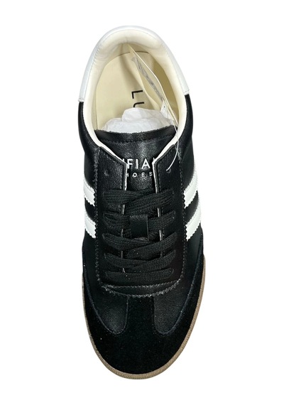 Lufian Lia Kadın Siyah Deri Sneaker Ayakkabı 121230030 Siyah
