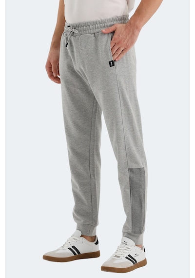 Slazenger Phılo Erkek Cepli Gri Eşofman Altı Gri
