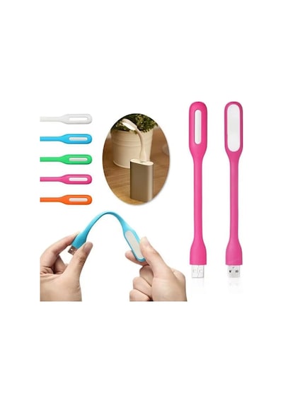 Usb Mini Led Lamba 4 Adet Paket Esnek Ve Taşınabilir Gece Lambası Belirtilmemis