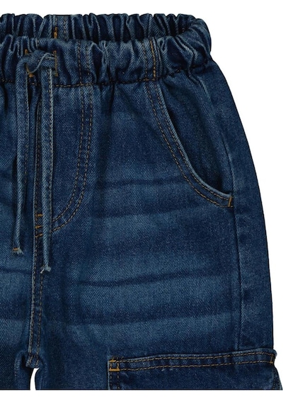 Civil Girls Büyük Cepli 6-9 Yaş Pantolon Koyu Mavi