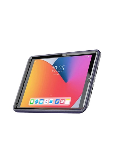 Apple Uyumlu,  iPad 10.2 7.nesil Kılıf Hand Strap Tablet Kılıfı - Lacivert