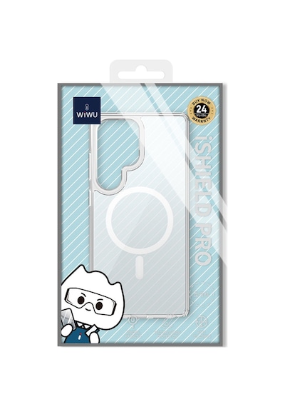 Galaxy S26 Ultra Uyumlu Kılıf Wiwu Mcc-101 İshield Pro Serisi M-safeli Crystal Sert Pc Kapak Şeffaf Şeffaf