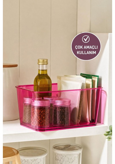Selka Home Salve Büyük Boy Buzdolabı-Banyo Organizer Düzenleyici