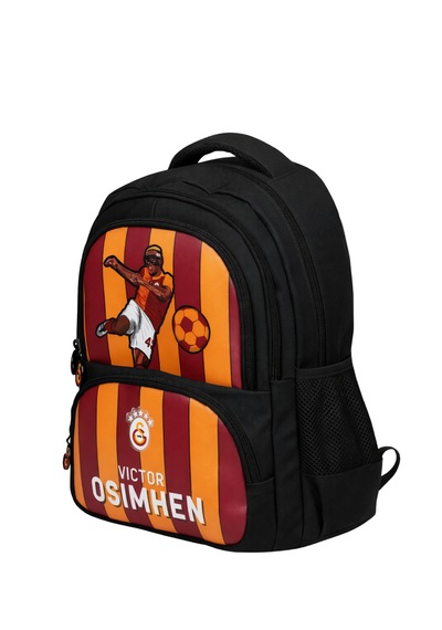 Galatasaray Lisanslı Victor Osimhen Okul Çantası - 3 Bölmeli Suni Deri Panelli İlkokul Sırt Çantası Sarı - Kırmızı - Siyah Galatasaray Lisanslı Victor Osimhen Okul Çantası - 3 Bölmeli Suni Deri Panelli İlkokul Sırt Çantası Sarı - Kırmızı - Siyah