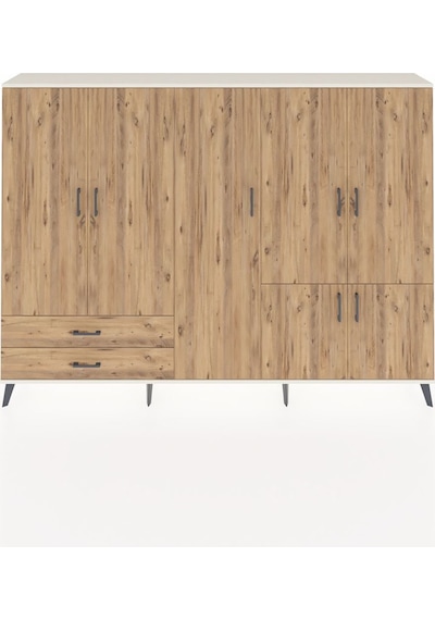 Arges Dolap 12 Raflı 2 Çekmeceli 7 Kapaklı 220x30x163 Aytaşı-çam Atlas Çam - Aytası Arges Dolap 12 Raflı 2 Çekmeceli 7 Kapaklı 220x30x163 Aytaşı-çam Atlas Çam - Aytası